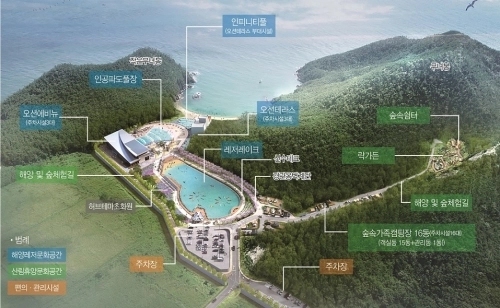 오션팔레트 조감도. 군산시 제공