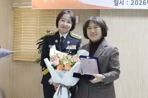 봉양순 서울시의원, 노원소방서 식당 증축 기여 공로패 수상