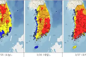야외 활동하기 좋은 날씨, 산불 발생 위험 ‘급상승’