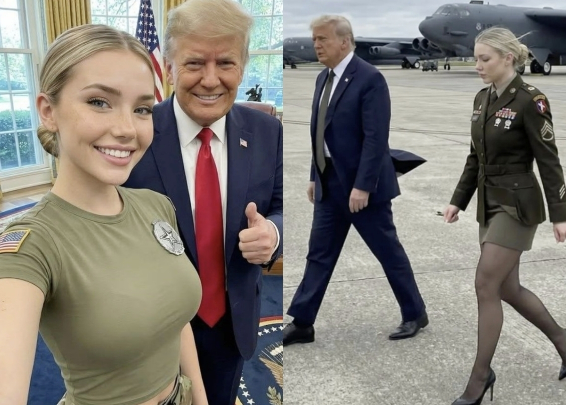 AI로 생성된 제시카 포스터. SNS 캡처