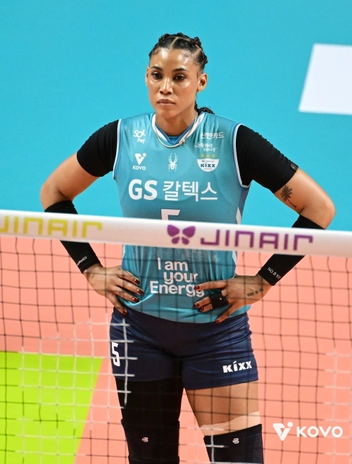 GS칼텍스의 외국인 공격수 실바. 한국배구연맹 제공