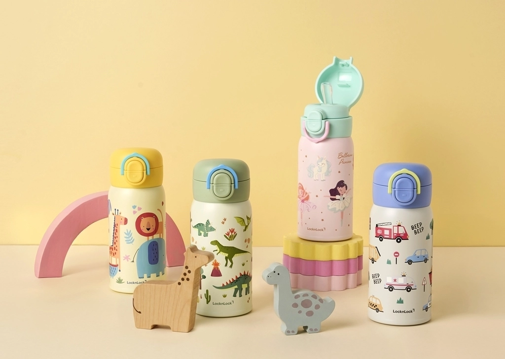 락앤락 ‘스쿨핏 마이픽 듀얼캡 텀블러’. 락앤락 제공