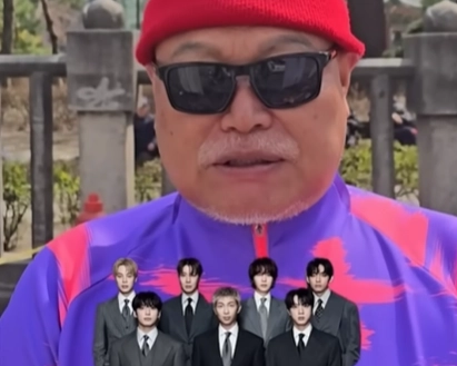 가수 김흥국이 그룹 방탄소년단(BTS)의 서울 광화문 광장 공연을 언급하며 공개적으로 응원했다. 유튜브 채널 ‘김흥국 들이대TV’ 캡처