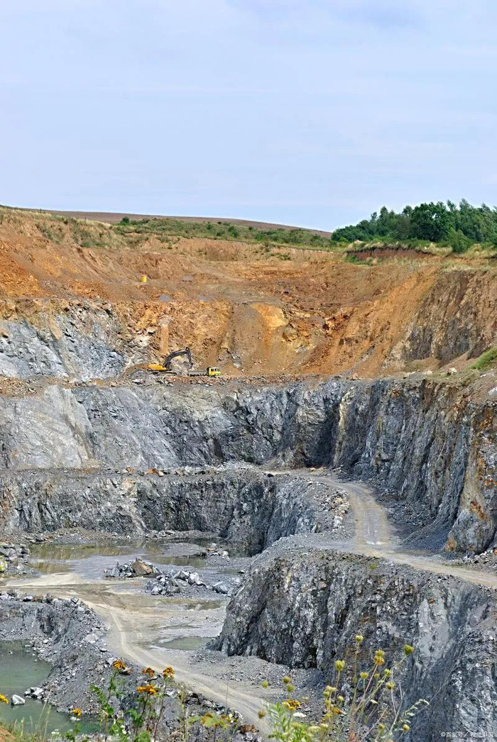 중국의 희토류 광산. 바이두 캡처