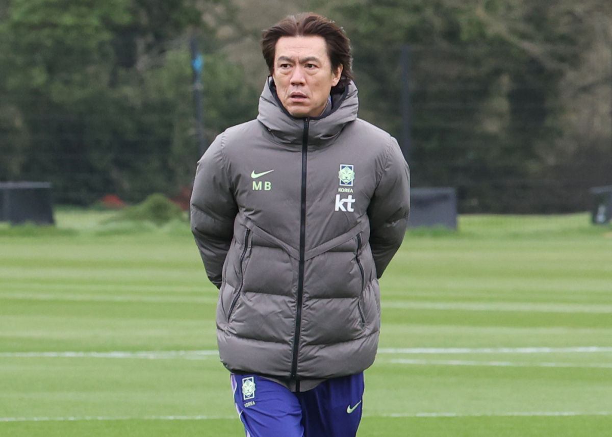 홍명보 축구대표팀 감독. 연합뉴스