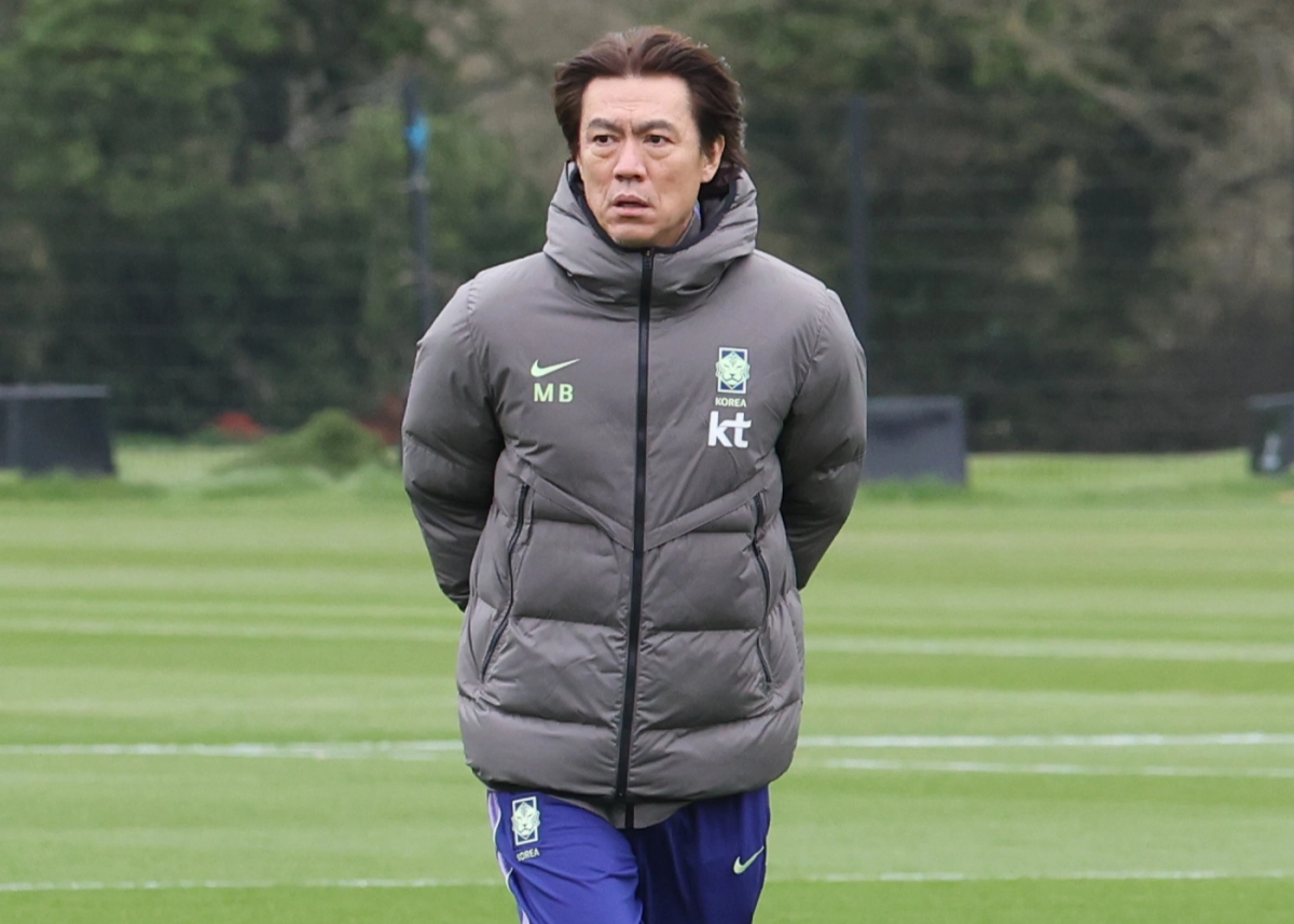 홍명보 축구대표팀 감독. 연합뉴스