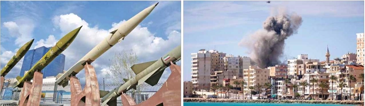 미사일 주고받는 난타전 언제까지