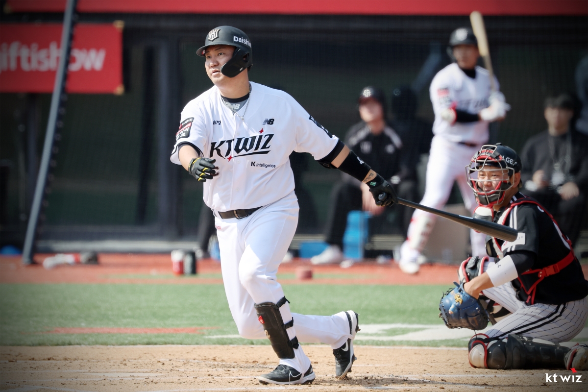 KT 장성우. KT 위즈 제공