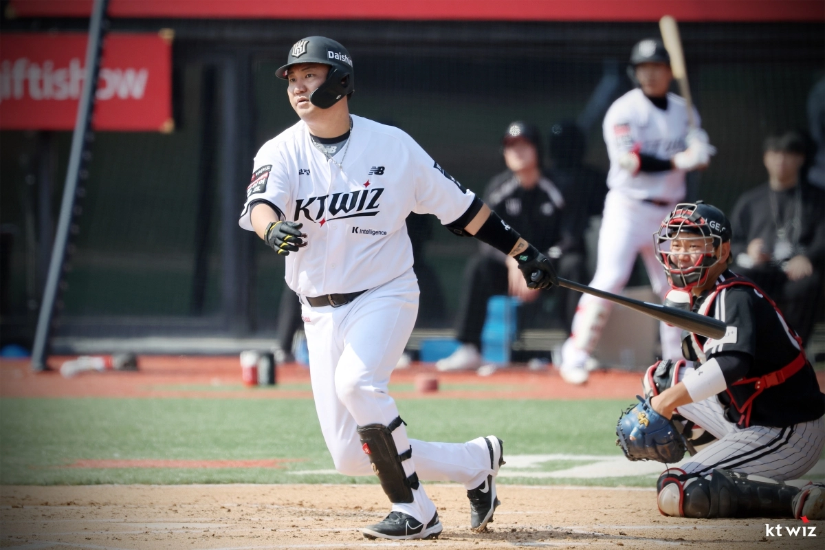 KT 장성우. KT 위즈 제공