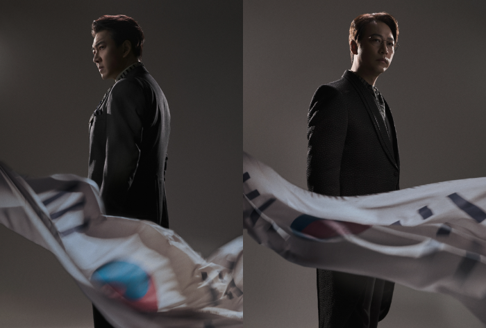 송일국(왼쪽) 오만석(오른쪽). 글림컴퍼니 제공