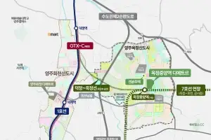 양주 옥정 시세 이끈 대방건설… 7호선 옥정중앙역 초역세권 단지 공급