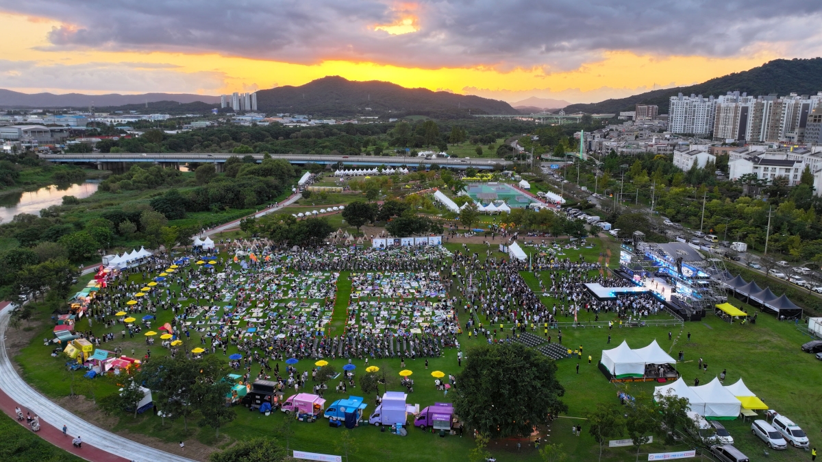 광주 광산구 대표축제인 ‘광산뮤직ON페스티벌’ 현장. 광주광역시 제공