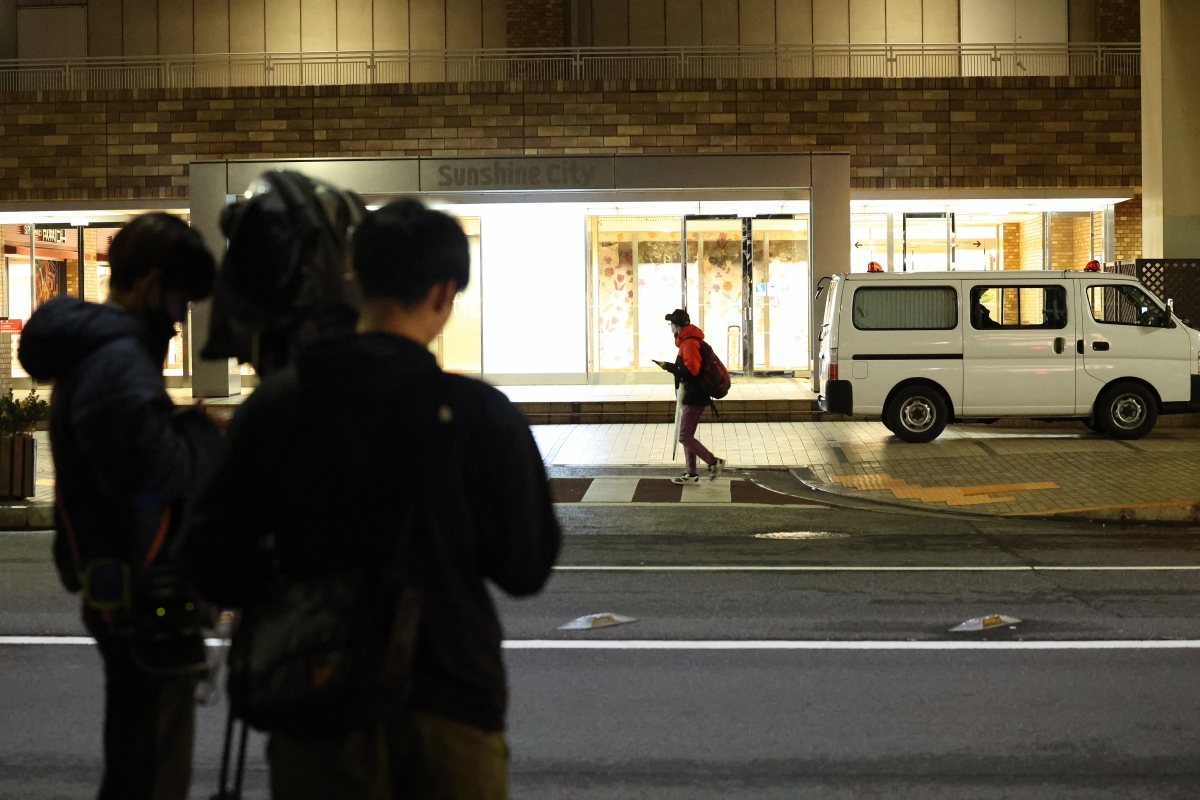 도쿄 이케부쿠로에서 흉기 난동 사건이 발생한 상업시설 전경. 이날 해당 시설에서 발생한 흉기 사건으로 남녀 2명이 숨졌다. 2026.03.26 신화 뉴시스