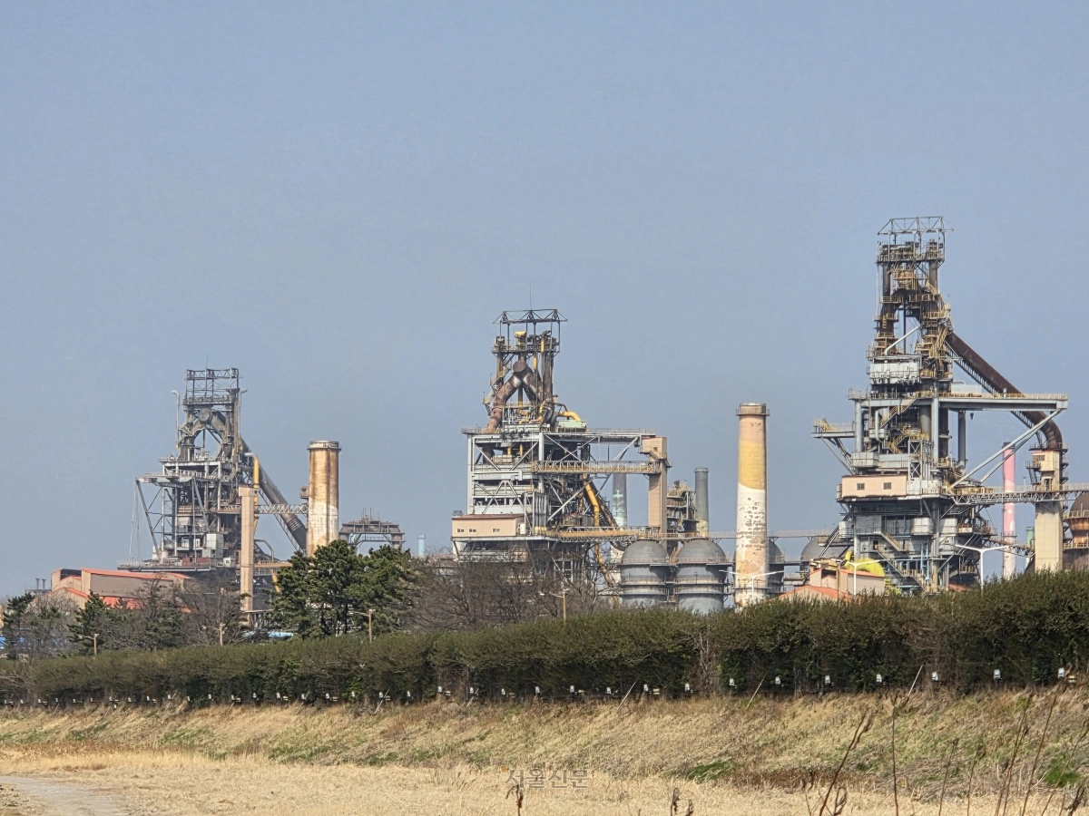 경북 포항시 남구 포스코 포항제철소 고로. 김형엽 기자
