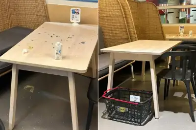 자리 더럽게 두고선… “직원이 치울 거야” 자식 교육 목격담 ‘눈총’