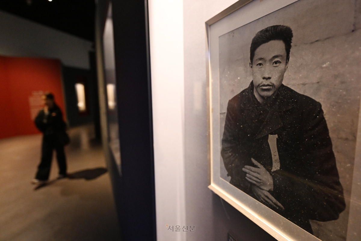 2024년 10월 서울 종로구 대한민국역사박물관에서 안중근 의사 하얼빈 의거 115주년 기념 특별전시 ‘안중근 書’ 전시가 열리고 있다. 2024.10.24. 도준석 전문기자