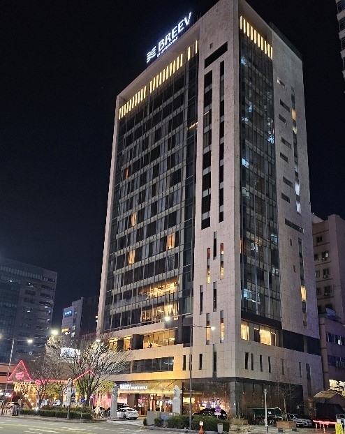 브리브 광주 바이 롯데호텔 전경