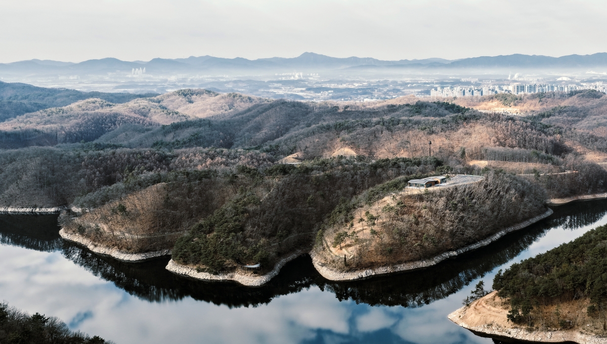 4월 1일 개장하는 음성 맹동 치유의 숲. 음성군 제공.