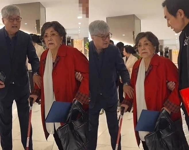 배우 사미자. 한지일 인스타그램