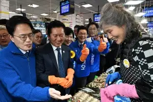 서울시장 예비후보들 ‘엄지척’