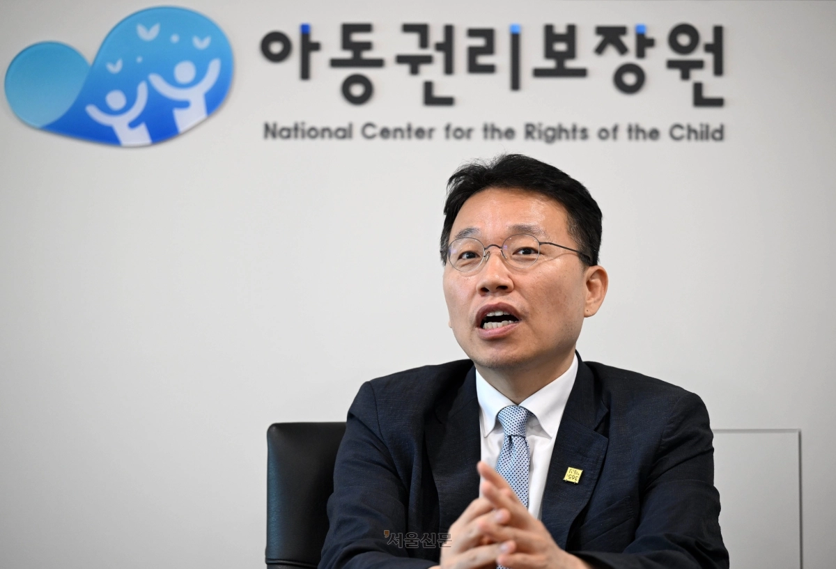 정익중 아동권리보장원장. 홍윤기 기자