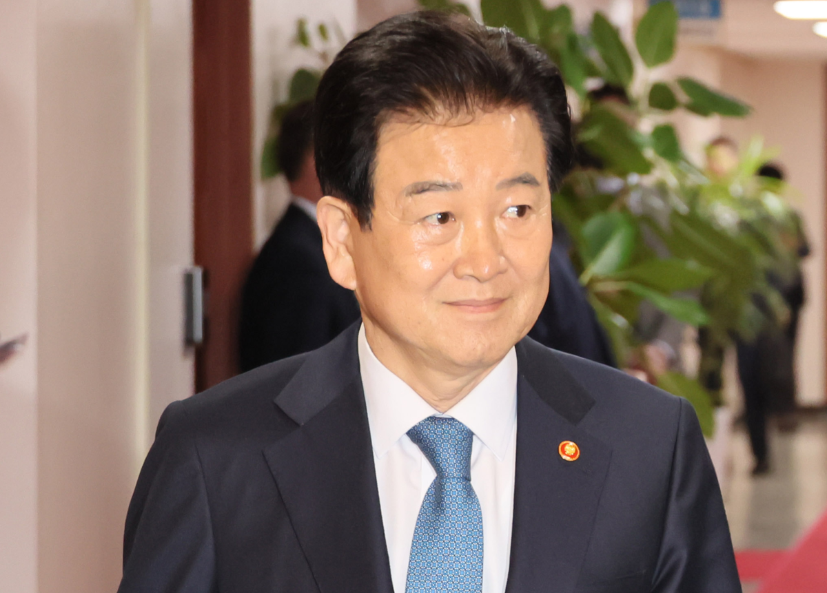 정동영 통일부 장관. 연합뉴스