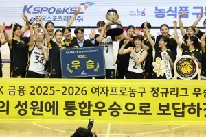 ‘국대 3총사 빅뱅’ KB, 여자농구 정규리그 6번째 ★ 떴다