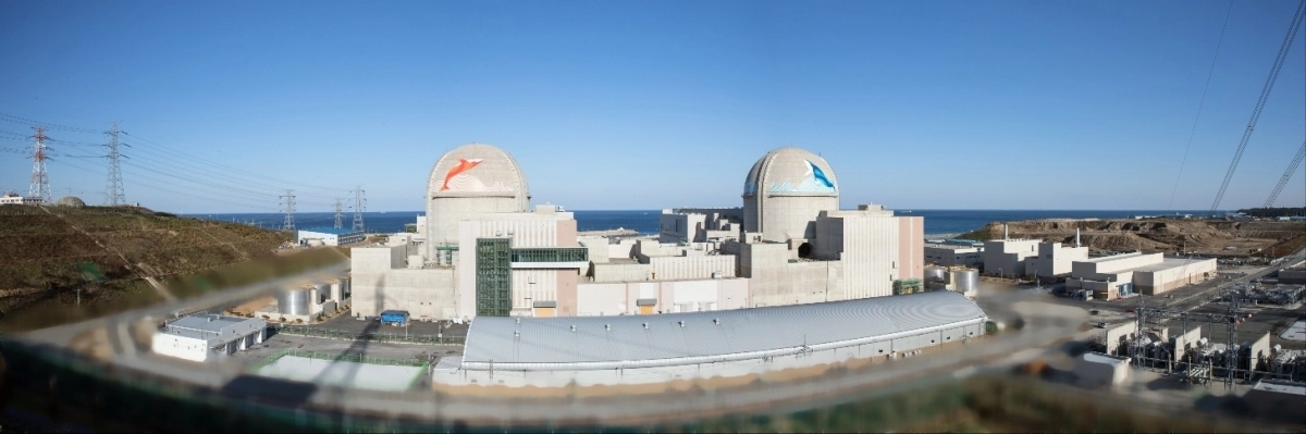 경북 울진군 신한울 1, 2호기. 한국수력원자력