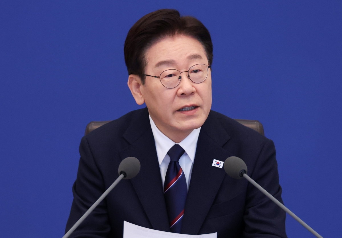 이재명 대통령이 31일 청와대에서 열린 국무회의에서 발언하고 있다. 2026.3.31 연합뉴스