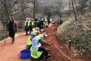 영광군, 물무산 행복숲 ‘맨발 황톳길’…4월 1일 재개장