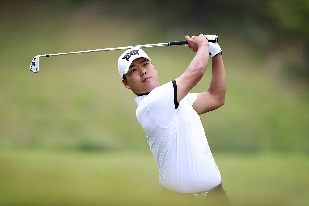 군복무를 마치고 올해 KPGA투어에 복귀하는 신상훈. KPGA 제공.