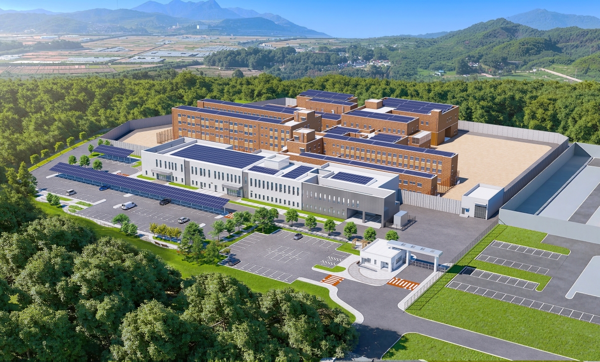 31일 법무부가 공개한 경기 화성시 여성교도소의 최종 확정 조감도. 법무부 제공