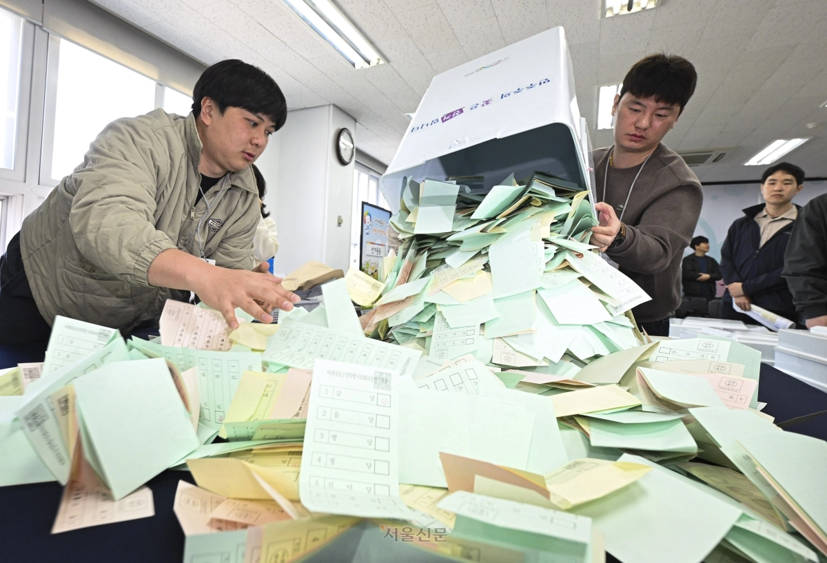 6·3지방선거 개표는 이렇게
