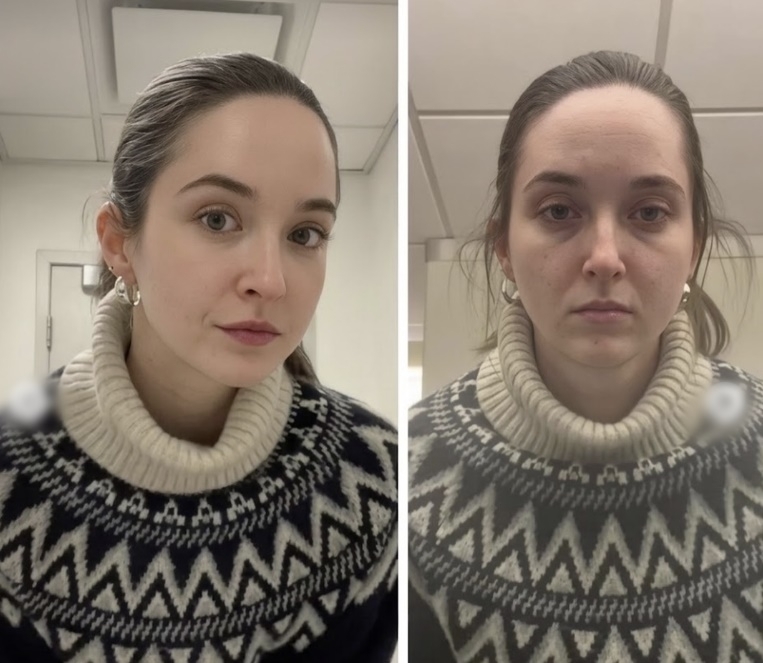 “사무실 공기 때문에 외모가 망가진다”는 주장이 소셜미디어를 중심으로 확산되며 직장인들의 공감을 얻고 있다. 틱톡(@noadonlan) 캡처