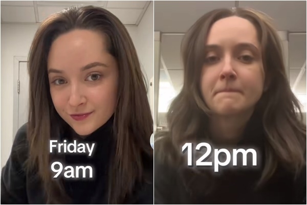 “사무실 공기 때문에 외모가 망가진다”는 주장이 소셜미디어를 중심으로 확산되며 직장인들의 공감을 얻고 있다. 틱톡(@noadonlan) 캡처