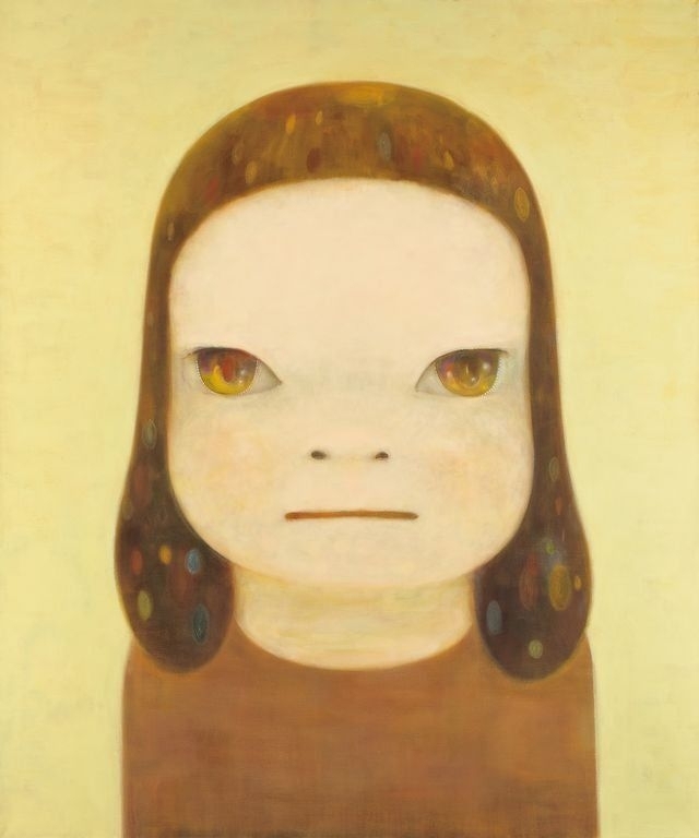 나라 요시토모 작 ‘낫싱 어바웃 잇’. 서울옥션 제공