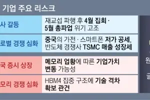 장기계약 호재 속 내우외환 K반도체 흔들리나