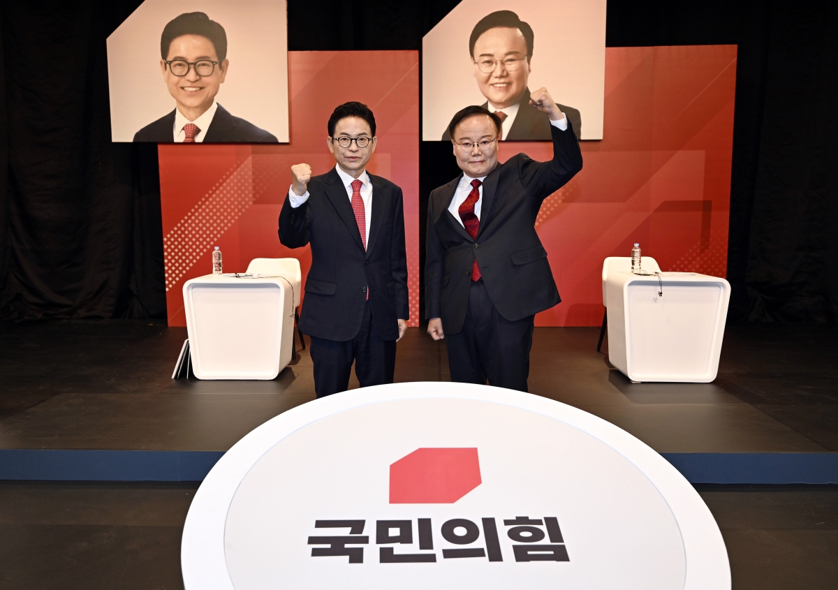 국민의힘 경북도지사 경선 후보, 첫 TV토론회