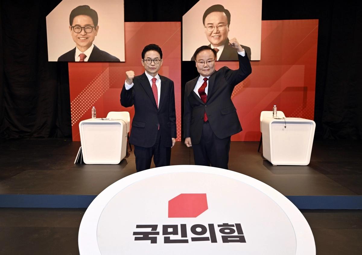 국민의힘 경북도지사 경선 후보, 첫 TV토론회