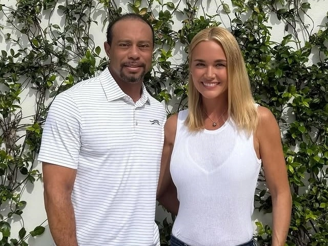 지난해 3월 교제 사실이 밝혀진 후 공개 열애 중인 타이거 우즈와 바네사 트럼프. 우즈 인스타그램 캡처