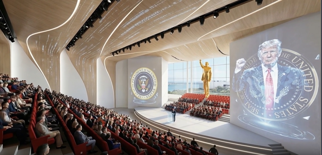 트럼프기념관 홈페이지 캡처