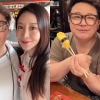 윤정수♥원진서, 일본 여행 중 꿀 떨어지는 ‘신혼 부부샷’