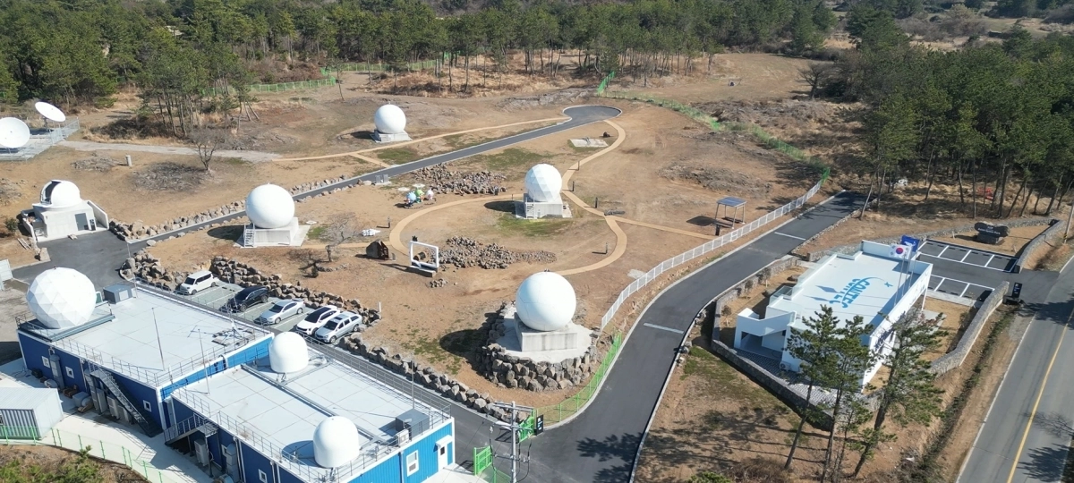 아시아 최대 규모의 민간 위성 지상국 단지  ‘아시안 스페이스 파크’(ASP) 전경. 컨텍 제공