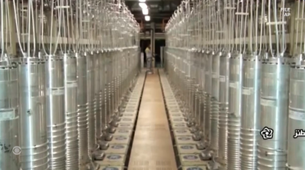 이란 핵시설. 방송화면 캡처