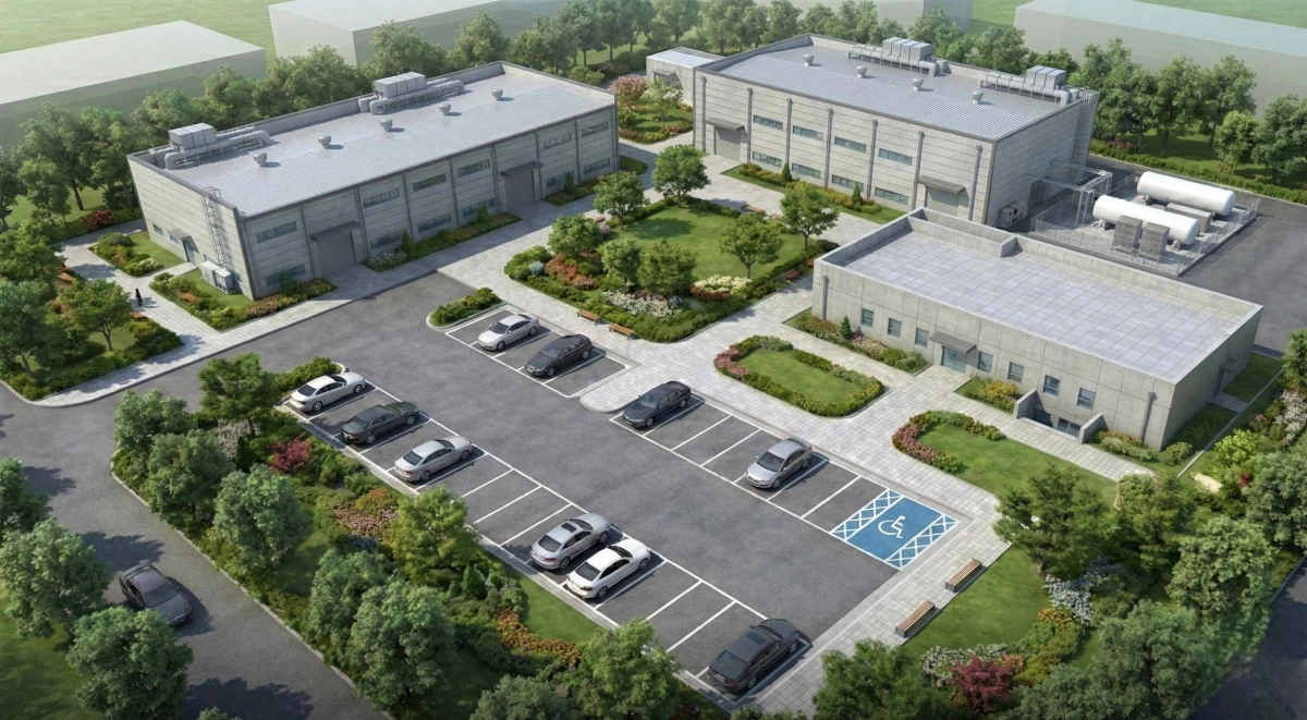 수소엔진 및 기자재 육상 실증 시험·평가센터 조감도. 울산시 제공