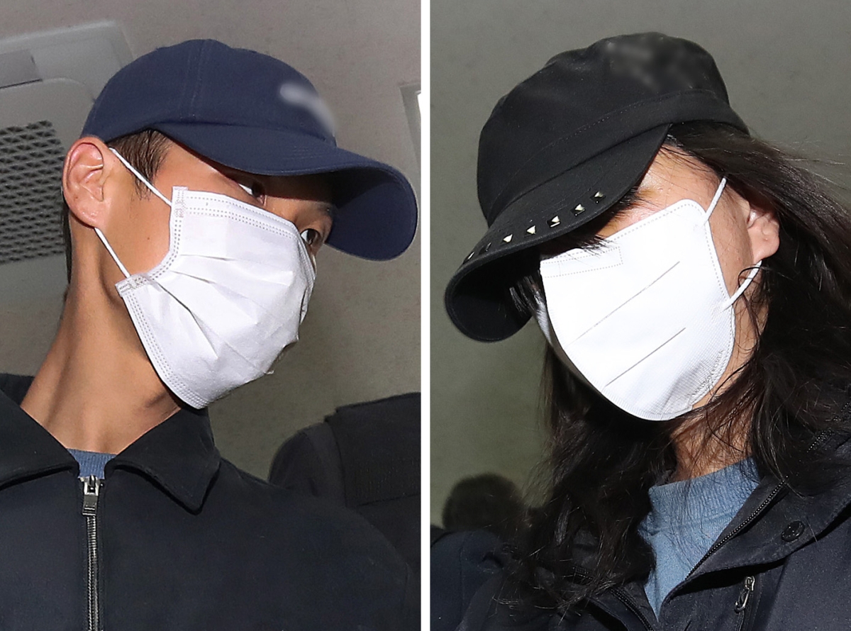 대구 ‘캐리어 시체유기’ 사위·딸, 구속 전 피의자 심문