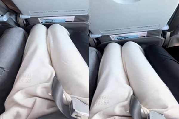 에린이라는 한 여성은 지난 2024년 소셜미디어(SNS)를 통해 쩍벌하는 모습이 담긴 영상을 올려 1670만회 이상의 조회수를 기록하기도 했다. 틱톡 캡처