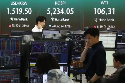 꺾인 종전 기대에…코스피 4% ‘급락’ 환율 18원 ‘급등’