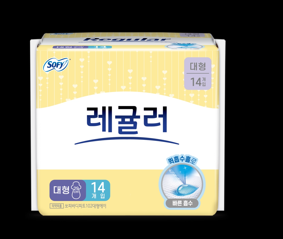 LG유니참 실속형 생리대 ‘쏘피 레귤러’ 출시. LG유니참 제공