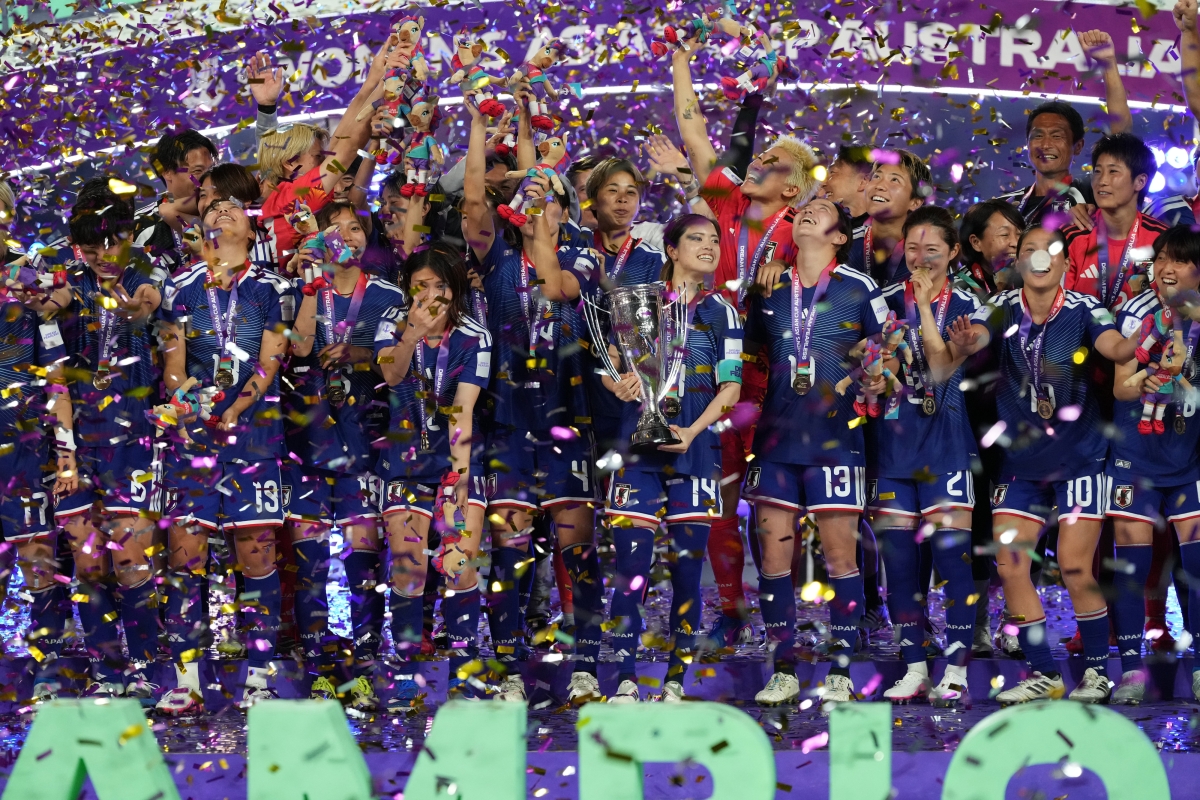 일본, 호주 꺾고 AFC 여자 아시안컵 정상 ‘통산 3번째’